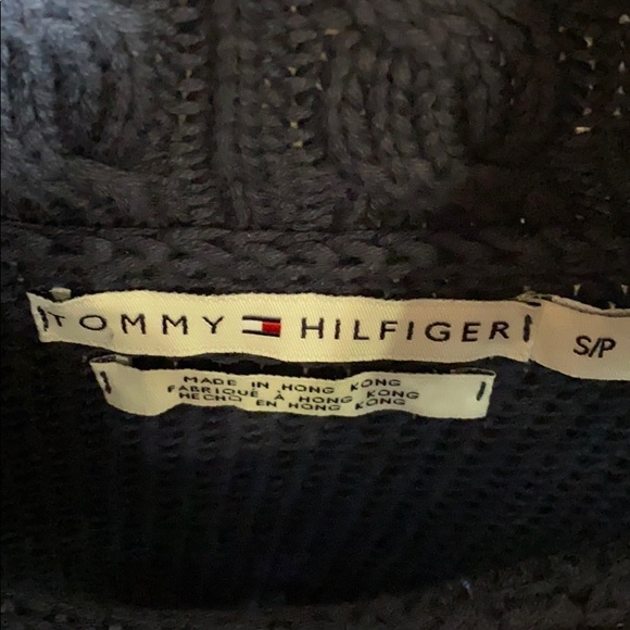 Tommy Hilfiger #51 Chunky Knit Logo Sweater - Picture 5 of 6